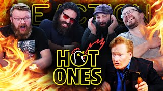 Hot Ones  Conan OBrien REACTION [upl. by Oriaj696]