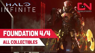 Foundation COLLECTIBLES Locations in Halo Infinite [upl. by Akere]