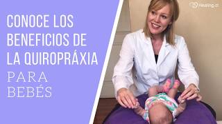 La quiropráxia para bebés  Tratamiento craneal y alivio de cólicos en bebés recién nacidos [upl. by Calvano]