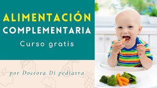 PURÉ DE FRUTAS PARA BEBES DE 4 A 6 MESES  Primer puré de frutas  Alimentación complementaria [upl. by Bust]