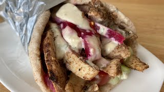 Authentic Arabic Chicken Shawarma recipeArabic BBQ [upl. by Eneleuqcaj4]