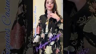 Sequins Casual Abaya New arrivals 2024 Naturee Fashion dress abaya muslim  shorts [upl. by Eyatnod396]