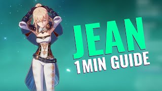 How to Build Jean  Genshin Impact [upl. by Atiuqahc935]