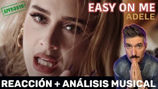 ADELE 👁️ Easy on me  Productor musical 🎧 reacciona y analiza [upl. by Giovanna]