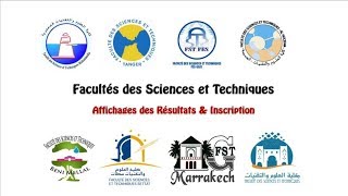 Faculté des Sciences et Techniques  Affichage des Résultats et Inscription [upl. by Rotsen]