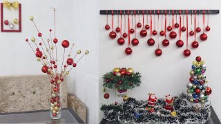 10 Christmas decoration ideas at home Christmas decoration ideas 2022 [upl. by Eeleak385]