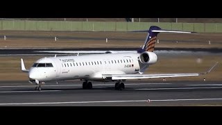 Eurowings Canadair Regional Jet CRJ900ER DACNA arrival  departure  Berlin Tegel [upl. by Adnahc]