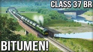 Bitumen Class 37 BR  Train Simulator 2014 [upl. by Amalbena]