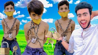 HANDCUFFED CHALLENGE IN CHILDREN FOR 24 HOURS [upl. by Justinn]