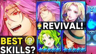 FORMA REVIVAL BUILDS for Fallen Lyon Selena Young LArachel amp Summer Joshua Hall of Forms FEH [upl. by Duke]