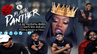 AMERICANS REACT Lady Leshurr  Black Panther [upl. by Katz]