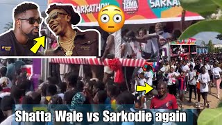 See how Sarkodie Sacked his DJ because Of Shatta Wale at Sarkodie Tema Health Walk This Is Tema😳 [upl. by Riegel]