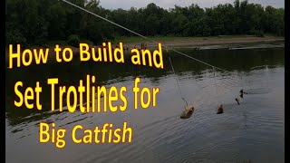 How To Trotline for Catfish [upl. by Bone]