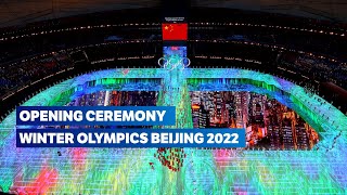 Watch the Opening Ceremony  Beijing 2022 Highlights [upl. by Nyllij]