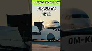 Watch this CAR go FLYING in the sky shorts flyingcar aircar [upl. by Korfonta901]