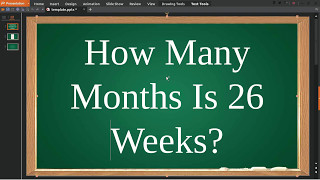 ✅ How Many Months Is 26 Weeks [upl. by Schnabel]