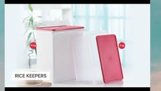 10kg TUPPERWARE RICE KEEPERTUPPERWARE 5 kg RICE KEEPER SPECIAL OFFERS [upl. by Ueihtam420]