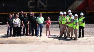 Frac sand plant holds open house [upl. by Harak397]