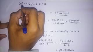 Linear DIfferential equation with constant coefficientsCase 3 for particular [upl. by Hamlet]