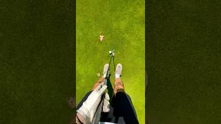 1 Handed Putt for Birdie 🐦 golf [upl. by Neerehs]