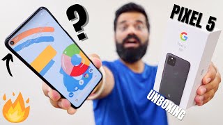 Google Pixel 5 Unboxing amp First Look  The Best Android Phone By Google🔥🔥🔥 [upl. by Lehsar999]