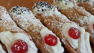 Crema di ricotta farcia per cannoli siciliani [upl. by Feltie318]