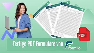 Fertige PDF Formulare von Formilo [upl. by Edaw24]