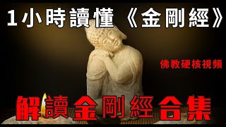 用1小時讀懂《金剛經》 解讀金剛經合集  佛教硬核視頻 修行者必看  往生西方 開悟解脫 [upl. by Glassco]