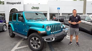 Is the 2019 Wrangler Unlimited Sahara the BEST new Jeep to BUY [upl. by Duwe]