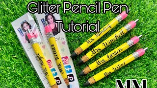 Glitter Pencil Pens with Epoxy [upl. by Adnana]