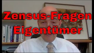 Zensus 2022  die Fragen für die Eigentümer [upl. by Iznik]