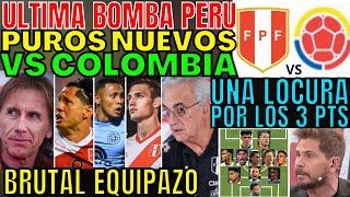 CONFIRMADO PUROS NUEVOS VS COLOMBIA EL TÉCNICO YA ENVIÓ A LOS JUGADORES POR CLASIFICACIÓN SORPRENDE [upl. by Madelene633]