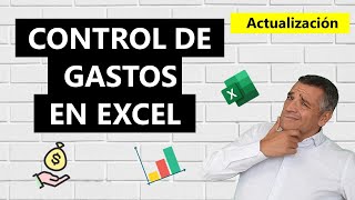 Plantilla de Control de Gastos Personales en Excel nueva versión [upl. by Bobette]