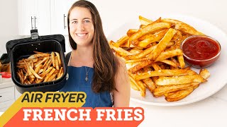 Crispy Air Fryer French Fries from Scratch  Cooking with Cosori [upl. by Airotel]