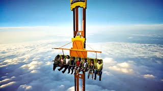 10 CRAZIEST Roller Coasters In The World [upl. by Ellebyam11]