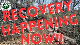 Appalachian Trail Damage Recovery and Thru Hiker information [upl. by Anallij21]