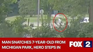 FULL VIDEO 7yearold snatched in Michigan park  Every parents WORST NIGHTMARE [upl. by Anavas]