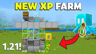 NEW Allay XP Farm in Minecraft Bedrock 121 easy [upl. by Derinna]