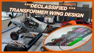 DECLASSIFIED HyperSTOL Transforming Wing  Patey Twin Slats  Fast and Slow  Scrappy 57 [upl. by Ydualc921]