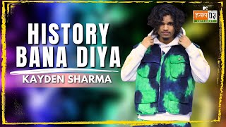 History Bana Diya  Kayden Sharma  MTV Hustle 03 REPRESENT [upl. by Otnicaj156]