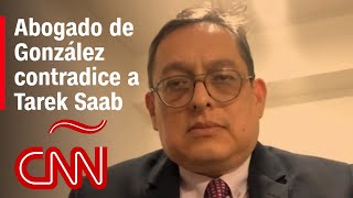 Abogado de González contradice a Saab no aconsejó a su cliente a comparecer [upl. by Anitnamaid]