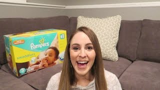 Pampers Swaddlers Review [upl. by Adora317]