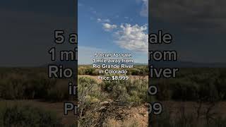 5 acres for sale in Sanford CO [upl. by Arit]