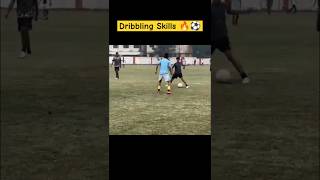 Football dribbling skills 🔥⚽🦵🏻 football skills shorts [upl. by Banwell]