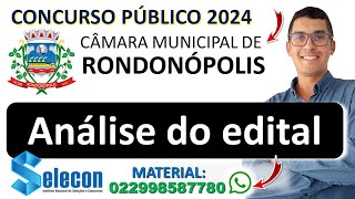 Concurso Câmara Municipal de Rondonópolis  MT 2024  Banca SELECON  Edital  Noções de Informática [upl. by Ahsilla866]