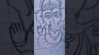 Ganpati outline artviralshortsytshort viralart [upl. by Aloysius233]