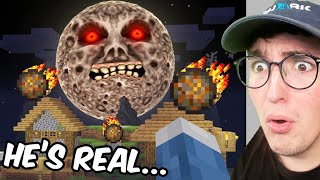 Minecrafts Scary Story Of The Lunar Moon [upl. by Ericksen]