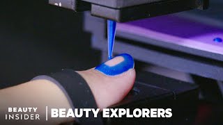 Robot Perfectly Paints Your Nails In Minutes  Beauty Explorers  Beauty Insider [upl. by Eerot263]