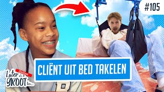 OUDJES uit bed TAKELEN De OUDERENZORG wacht op Maylin [upl. by Onivla]