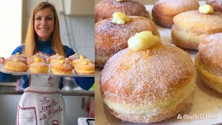 BOMBOLONI ALLA CREMA SOFFICISSIMI  BOMBE SARDE CON CREMA PASTICCERA  Ricetta Perfetta  Carnevale [upl. by Renraw144]